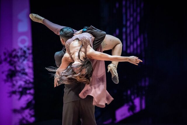 Bailarín de tango, folclore y danza contemporánea, educado en la Universidad Nacional de las Artes y la Universidad de San Martín. 5 veces finalista del Campeonato Mundial de Tango en ambas categorías.